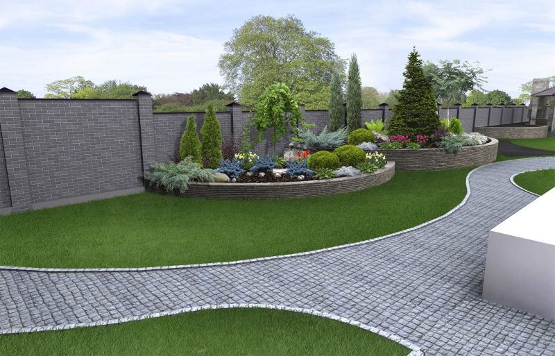 Stone Border Installation